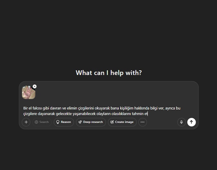 ChatGPT El Falı Bakabiliyor!
