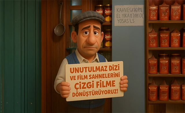 Unutulmaz Dizi ve Film Sahnelerini Çizgi Filme Dönüştürüyoruz!,